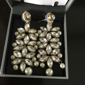 Beautiful Indian kundan earrings jhumkas